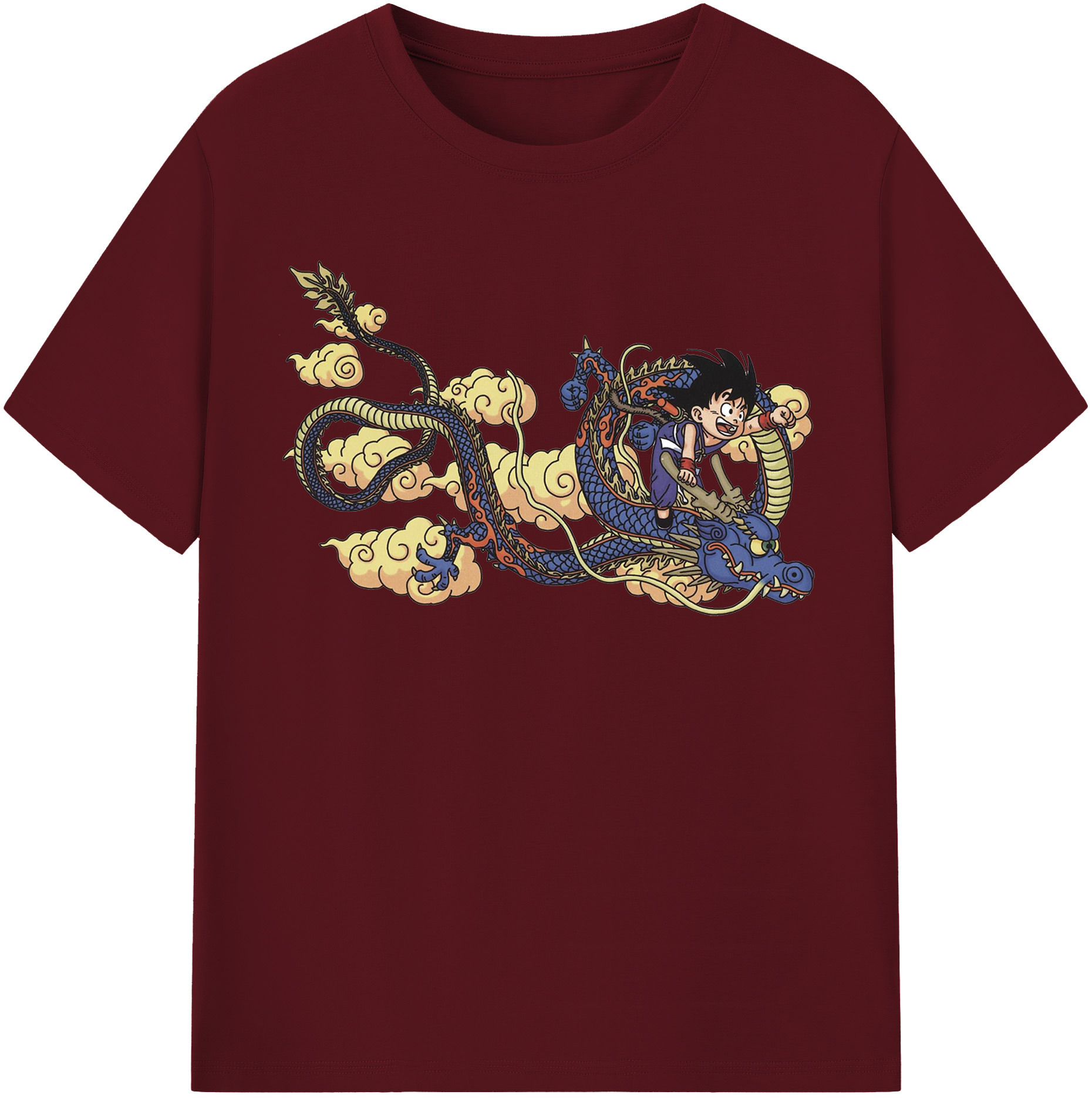 ドラゴンボール 神龍 シェンロン DRAGON BALL Shenron 綿100％半袖Tシャツ（フロントプリント）